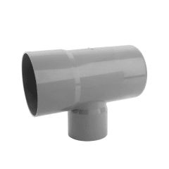TEE PVC SAN D 110X75 GRIS