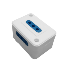 ENCHUFE HEMBRA TRIPLE PLASTICO SOBREPUESTO 250V/1500W