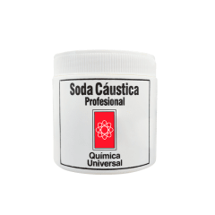 SODA CAUSTICA PERLA 1/2KG QUÍMICA UNIVERSAL