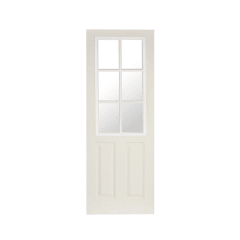 PUERTA HDF SINFONIA 6 LUCES 45X75X200CM