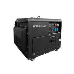 GENERADOR ELECTRICO DIESEL 220V 5000W INSONORO ARRANQUE ELECTRICO MARCA HYUNDAI
