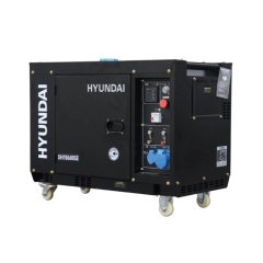 GENERADOR ELECTRICO DIESEL 220V 6300W INSONORO ARRANQUE ELECTRICO MARCA HYUNDAI