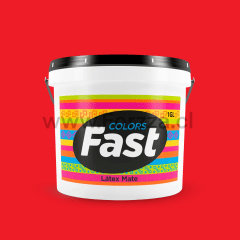 PINTURA LATEX COLOR ROJO ANTIHONGO 1GL MARCA FAST