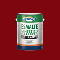 ESMALTE SINTETICO BERMELLON PAJARITO 1LT SOQUINA