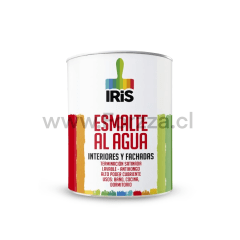ESMALTE AL AGUA IRIS BLANCO 1/4GL