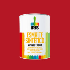 ESMALTE AL AGUA ROJO ITALIANO 1/4GL IRIS