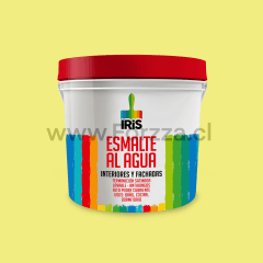 ESMALTE AL AGUA VERDE CITRICO 1GL