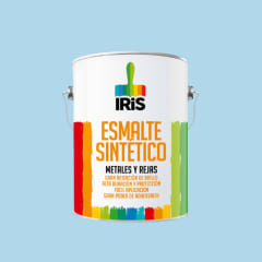 PINTURA ESMALTE SINTETICO CELESTE SKY 1GL IRIS