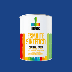 ESMALTE SINTETICO AZUL MODA 1/4GL IRIS
