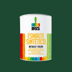 ESMALTE SINTETICO VERDE ESMERALDA 1/4GL IRIS