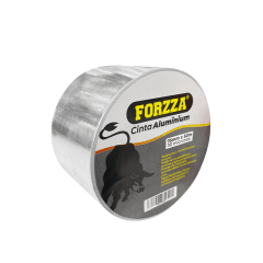 CINTA ALUMINO 75MMX50M / 40 MICRONES FORZZA