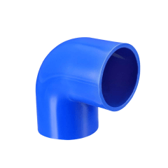 CODO 90 U-PVC AZUL 40MM FORZZA