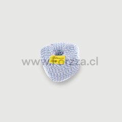 CUERDA FERRAWWY TRENZADA 16 4MMX200M HILOS BLANCO/AZUL
