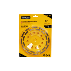 DISCO UYUSTOOL DDP180D DIAMOND DE PULIR 180MM DOBLE FILO