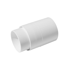 P25 COPLA BAJADA BLANCO 80MM