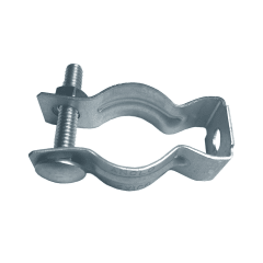 ABRAZADERA PARA TUBO EMT CON TORNILLO 1'' ACERO ZINCADO