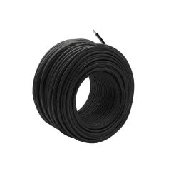 ALAMBRE DE COBRE AISLADO 2.5MM COLOR NEGRO ROLLO 100MTS