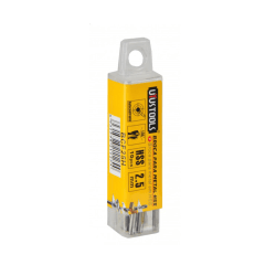 BROCA PARA METAL HSS2.5MM SET 10UN UYUSTOOLS