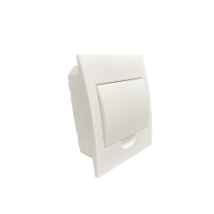 CAJA D/DISTRIBUCION ELEC TF 6 ENTRADAS PVC FORZZA