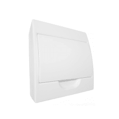 CAJA D/DISTRIBUCION ELEC 8 ENTRADAS PVC FORZZA