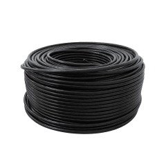CABLE LIBRE HALOGENO 1.5MM COLOR NEGRO ROLLO 100MTS