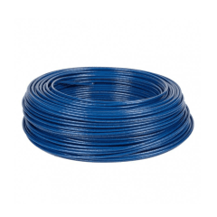 CABLE LIBRE HALOGENO 2.5MM COLOR AZUL ROLLO 100 MTS