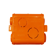 CAJA D/DISTRIBUCON EMBUTIDA CUADRADA 86X50MM FORZZA P/ELECT.