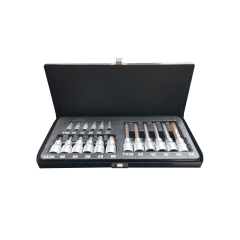 JGO DE DADOS 1/4 Y 1/2 18PCS HOTECHE