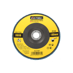 DISCO LIJA FLAP P/METAL 180MM #80 UYUSTOOLS