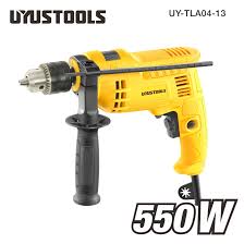 TALADRO ATORNILLADOR IMPACTO 13MM 550W UYU