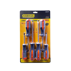 DESTORNILLADOR JUEGO 6 PIEZAS KAMASA