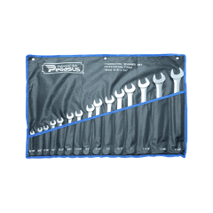 SET LLAVE COMBINACION PULGADA 15PCS