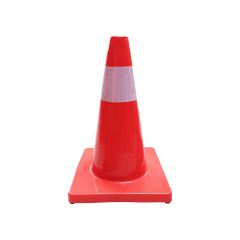 CONO TRAFICO Y SEGURIDAD 45CM