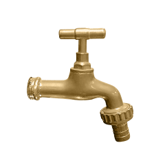 GRIFO DORADO DE 1/2 LEAO TOOLS