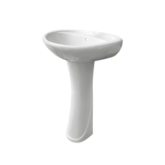 LAVAMANO C/PEDESTAL S/M P001 COLOR BLANCO