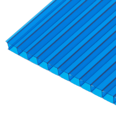 POLICARBONATO ALVEOLAR AZUL 4MM 3X1.05 METROS