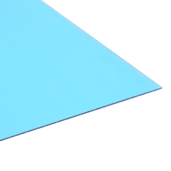 POLICARBONATO COMPACTO AZUL 0.9MM 3X1.22 METROS