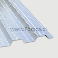 PLACA COLABORANTE GALVANIZADA 0.8X950X6000 P/CONST.