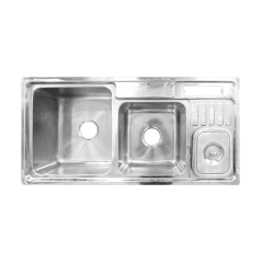 LAVAPLATOS DOBLE EMBUTIDO 950X460X200 0.6MM