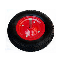 RUEDA PARA CARRETILLA 3.5X8 CON EJE Y AIRE FERRAWYY