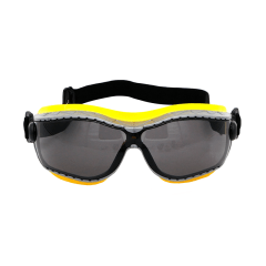LENTES DE SEGURIDAD MARCO/LENTE SILVER/NEGRO MARCA DAUMER