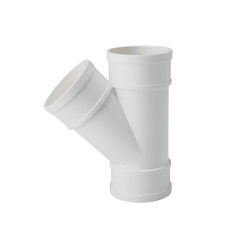 TEE Y U-PVC BLANCO FORZZA T/Y-PVC-B50 50MM