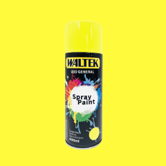 ESMALTE EN AEROSOL AMARILLO LIMON 350ML/250G WALTEX
