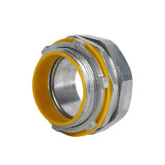 CONECTOR RECTO P/FLEXIBLE ELEC 3/4 METALICO FORZZA