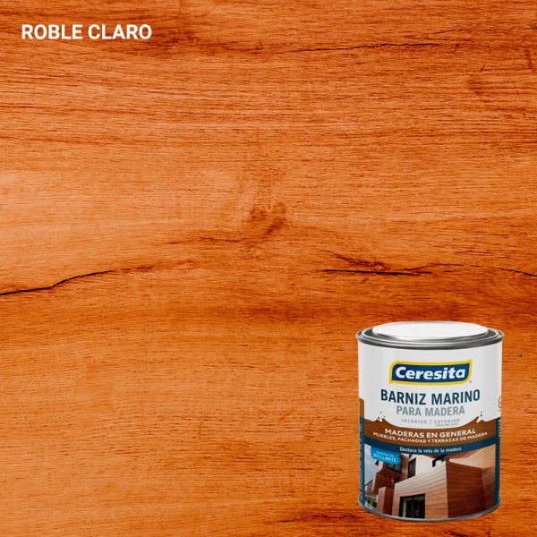 BARNIZ MARINO ROBLE CLARO 1/4GL1