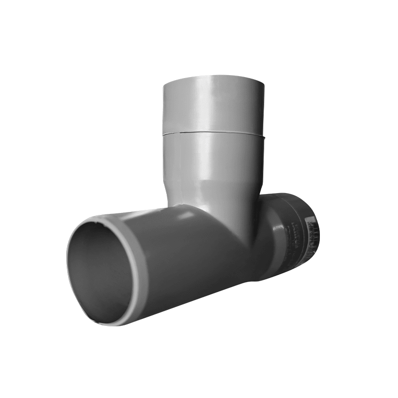 TEE PVC SAN 50X50 GRIS2