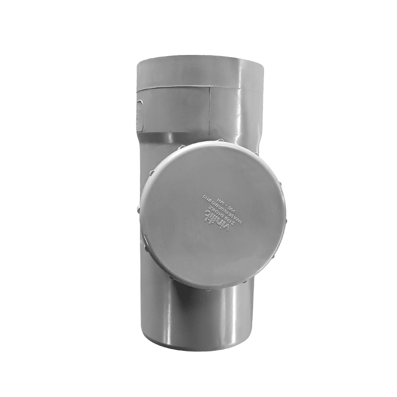 TEE PVC REG SAN GRIS 1101