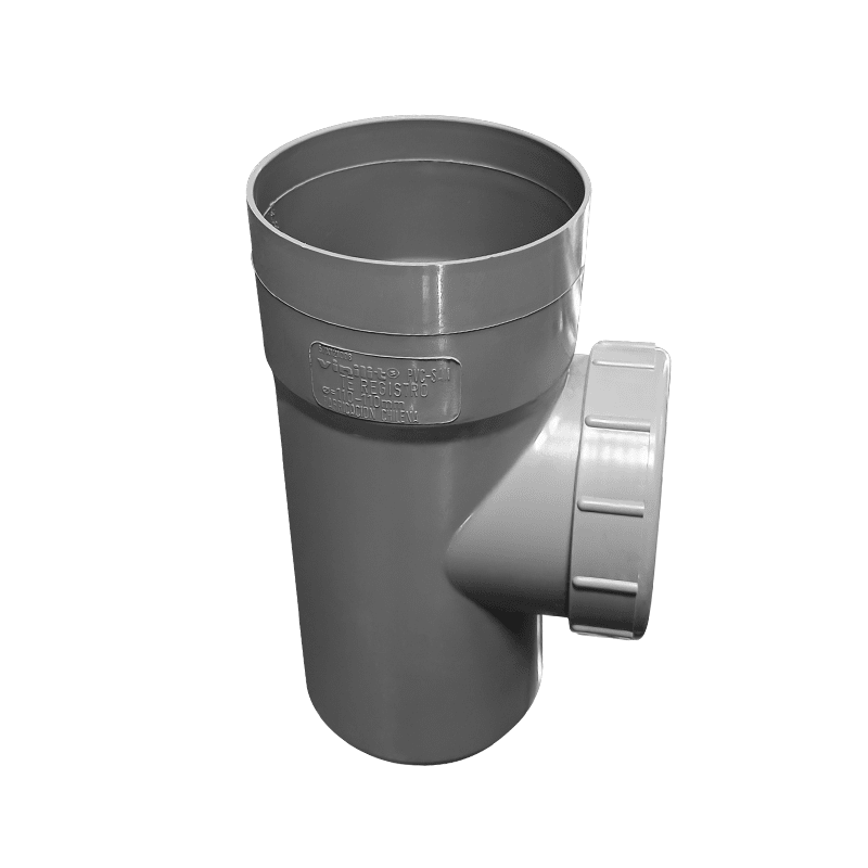 TEE PVC REG SAN GRIS 1102