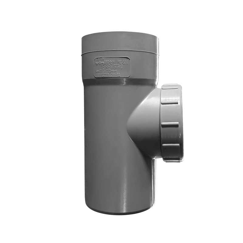 TEE PVC REG SAN GRIS 1103