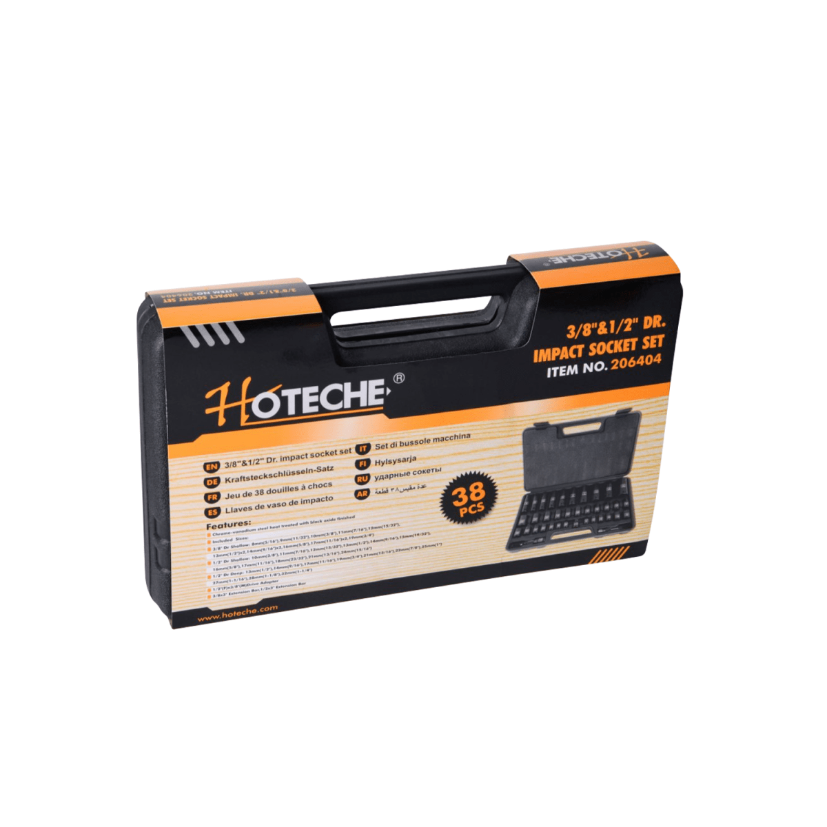 JGO DADO 3/8 Y 1/2 HOTECHE 2064041